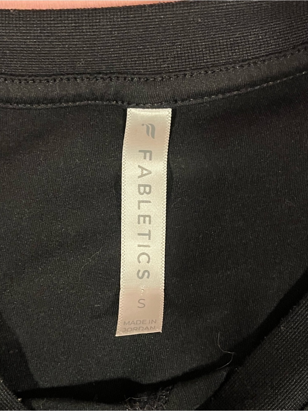Fabletics Black Long-Sleeve Crewneck Sweatshirt - Picture 6 of 6